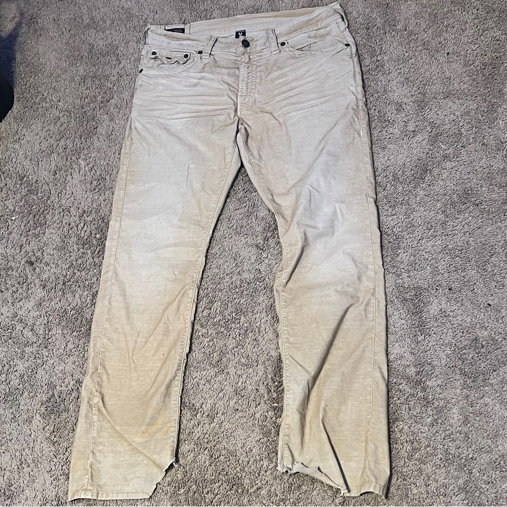 True Religion ricky relaxed straight pants